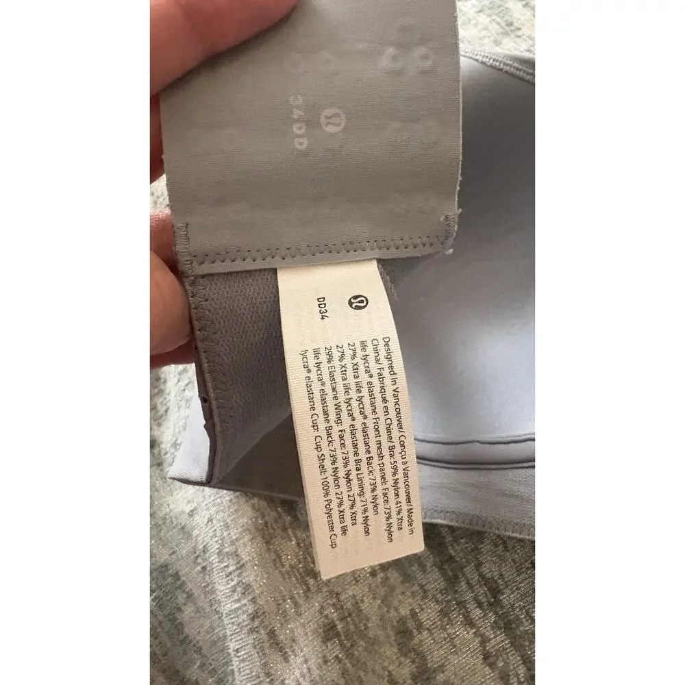 Lululemon Women's Sports Bra Size 34DD